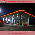 Design Space Frame Structure en acier Truss Purlin Gas Station Station pour 2017